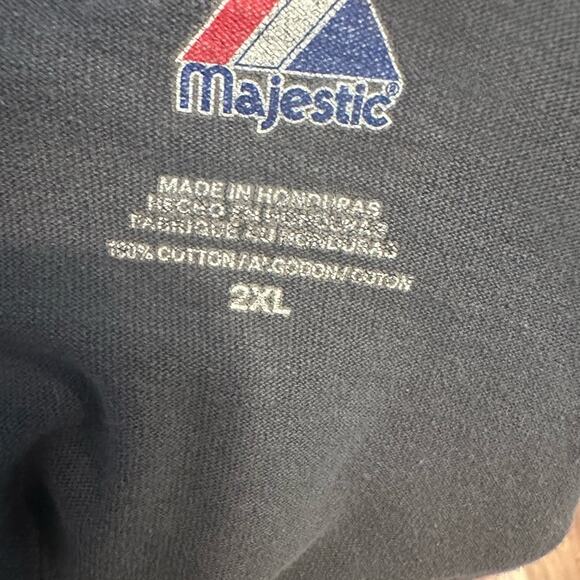 Texas Rangers Grey Majestic Shirt – MLB Official, Vintage Style - Picture 5 of 7